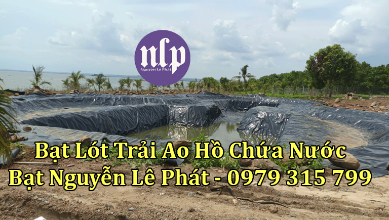 Bạt Trải Lót Ao Hồ Chứa Nước Dầu Tiếng