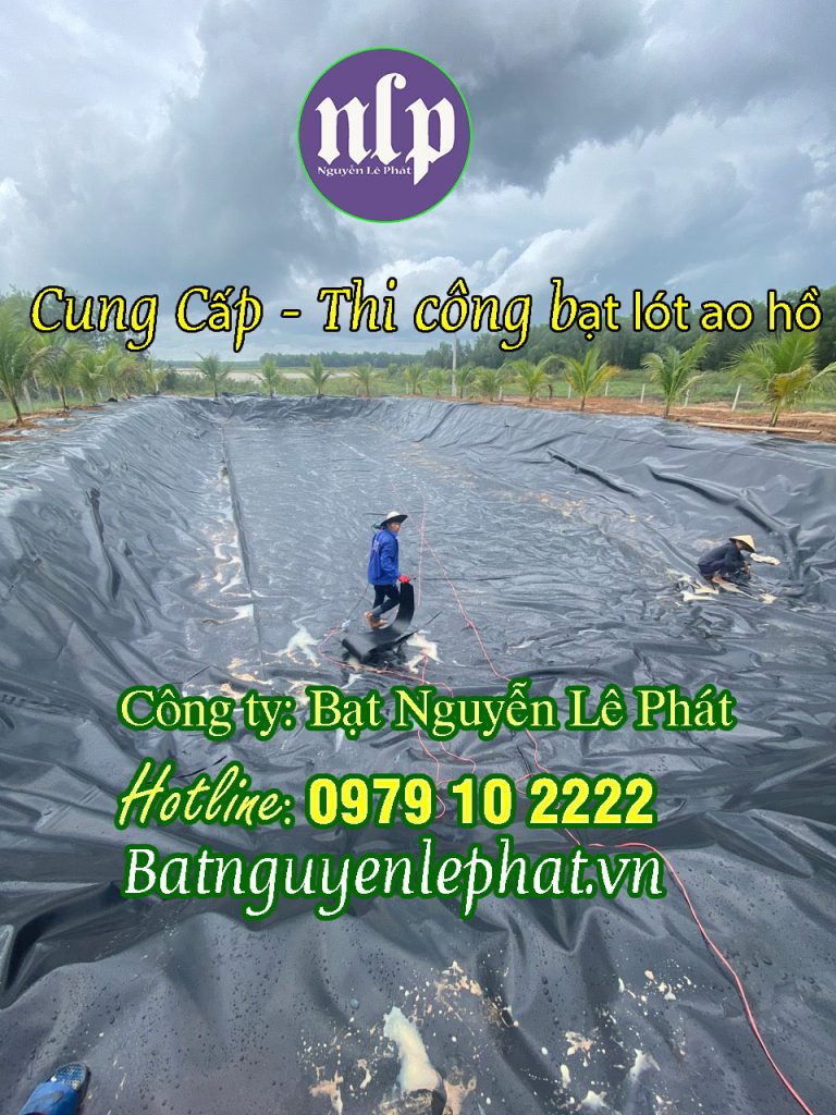 Bạt Lót hồ chứa nước Di Linh Lâm Đồng, Bạt Nhựa HDPE Chống Thấm Nước Lâm Đồng