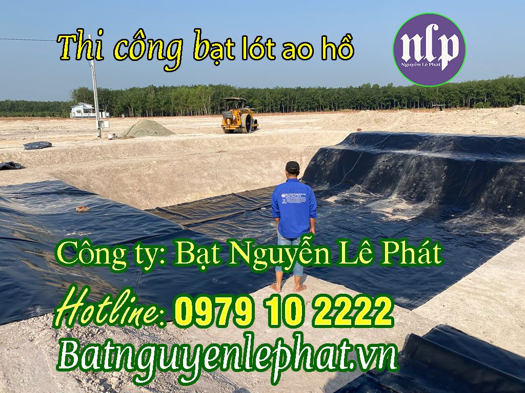 Bạt Trải Lót Ao Hồ Chứa Nước Nuôi Cá Tôm HDPE Củ Chi
