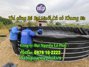 Màng Bạt Lót Ao Hồ Nuôi Tôm Cá, Bảng báo giá sỉ - lẻ bạt HDPE lót hồ, ao nuôi tôm cá
