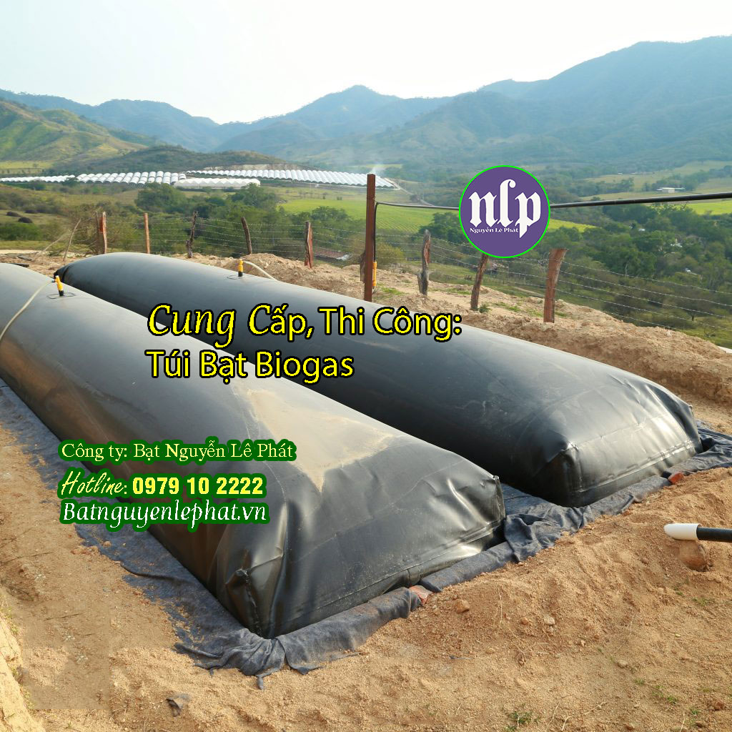 TÚI BIOGAS TRANG TRẠI NUÔI HEO VỊT TẠI CHƯ PRÔNG, GIA LAI