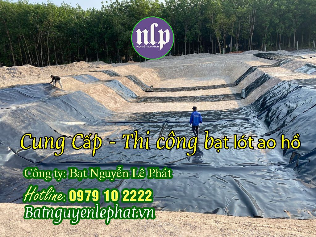 Bạt Nhựa HDPE Lót Ao Hồ tại Quy Nhơn Bình Định giá rẻ
