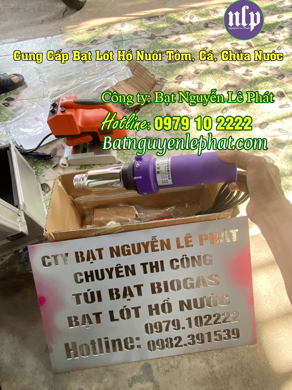 Cung cấp Bạt Lót Ao Hồ Tại Cây Số 9, Đồng Xoài 