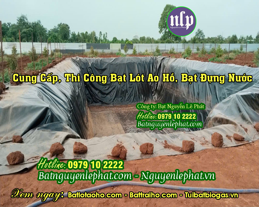 Bạt chứa nước ao hồ Ninh Thuận Bạt chứa nước ao hồ Ninh Thuận