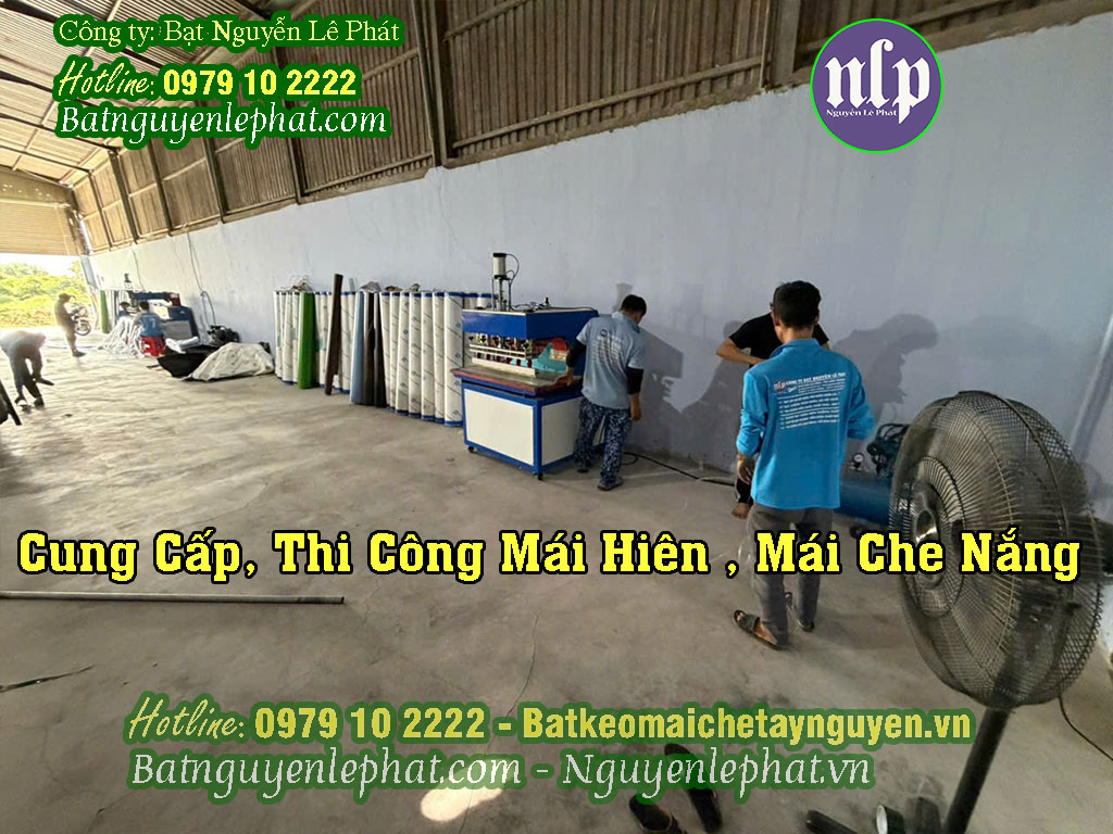 Bạt Lót Ao Hồ Chứa Nước Tưới Tân Lập Đắk Lắk 