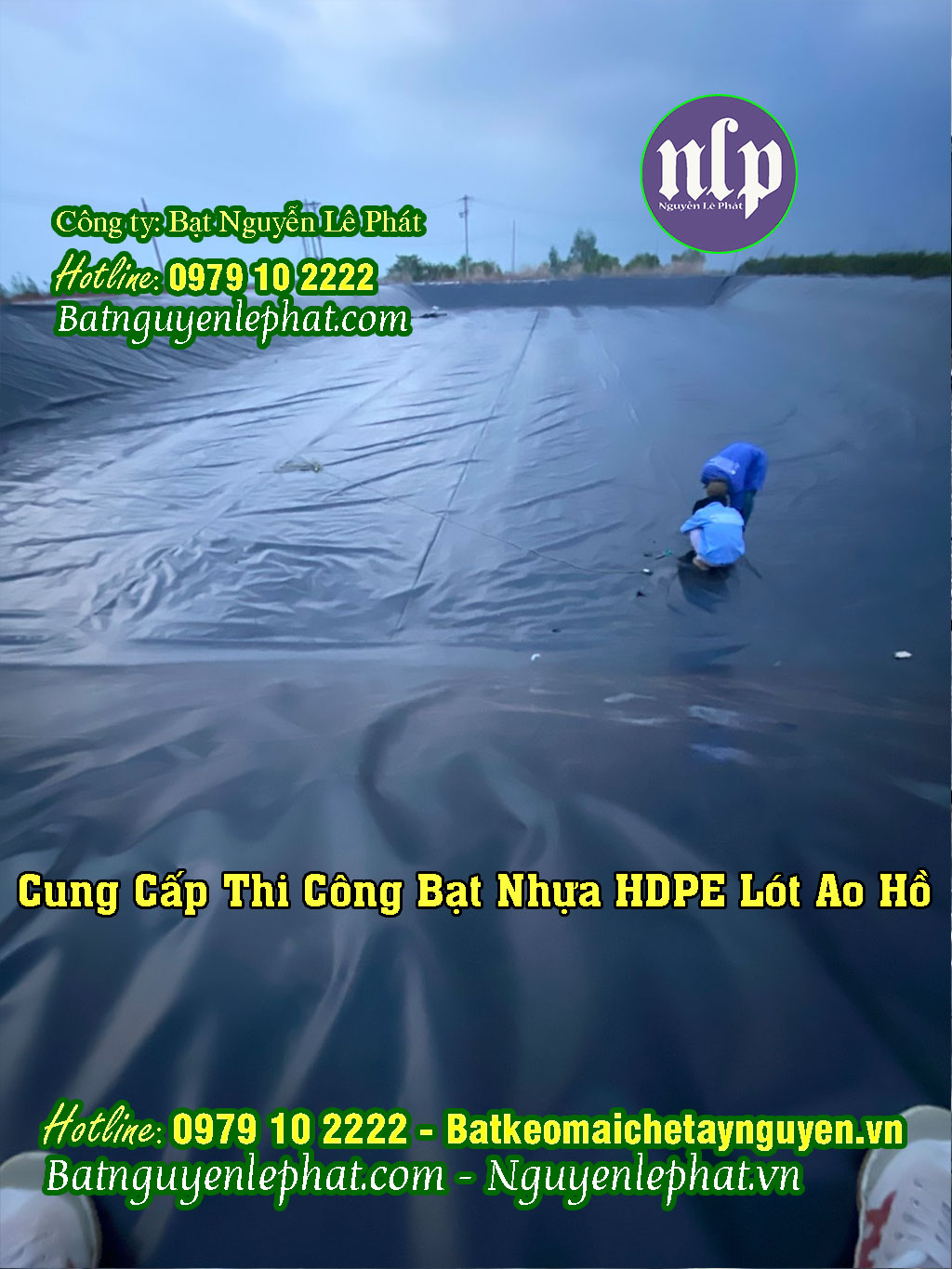 Bạt Lót Ao Hồ Tại Dầu Tiếng